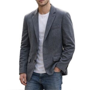 NWT Tasso Elba Casual Gray Blazer, Medium